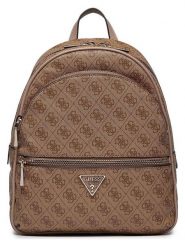 Guess Plecak w kolorze jasnobrązowym - 28 x 34 x 14 cm rozmiar: onesize. Brązowe plecaki Guess, z aplikacjami, z materiału. Za 522.95 zł.