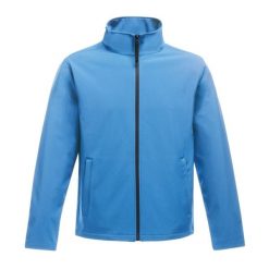 Kurtka Softshellowa Damska Do Druku. Niebieskie kurtki sportowe Regatta, xl, bez wzorów, z softshellu, bez kaptura, trekkingowe. Za 98.99 zł.