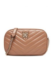 Nine West Torebka CEO-MARY-LA513-89 Beżowy. Brązowe listonoszki Nine West, bez wzorów, z materiału, bez dodatków. Za 169.99 zł.