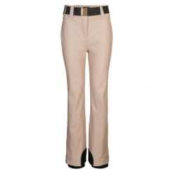 Damskie spodnie narciarskie softshell Killtec KSW 119. Białe spodnie narciarskie Killtec, bez wzorów, z softshellu, narciarskie. Za 715.50 zł.