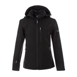 Damska kurtka wodoodporna Whistler Rosea W-Pro 8000. Czarne kurtki sportowe Whistler, xl, bez wzorów, z materiału, bez kaptura, trekkingowe. Za 295.00 zł.