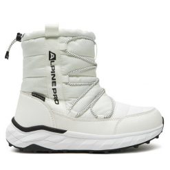 Śniegowce Alpine Pro. Białe trapery i śniegowce Alpine Pro. Za 399.99 zł.