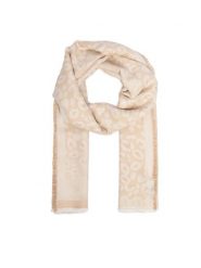 Guess Szal AW5531 VIS03 Beżowy jasny. Brązowe szaliki Guess, z aplikacjami, z wiskozy. Za 234.99 zł.