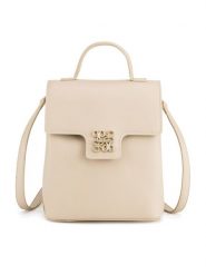 Nine West Plecak LX20006 Beżowy. Brązowe plecaki Nine West, bez wzorów, z tworzywa sztucznego. Za 229.99 zł.