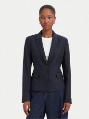 BOSS Marynarka Jia18 50564479 Granatowy Slim Fit. Niebieskie marynarki i żakiety Boss, bez wzorów, z wiskozy. Za 1,909.00 zł.