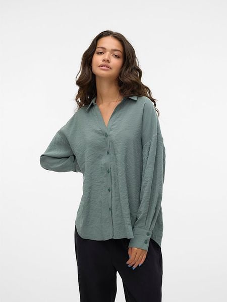 Vero Moda Bluzka w kolorze błękitnym rozmiar: M. Niebieskie bluzki Vero Moda, m, bez wzorów, bez kołnierzyka, bez ramiączek. Za 56.79 zł.