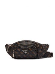 Guess Nerka Latona Travel TWHQ92 11080 Czarny. Czarne torebki klasyczne Guess, z aplikacjami, ze skóry, bez dodatków. Za 544.99 zł.