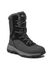 Jack Wolfskin Śniegowce Everquest Texapore Snow High W 4053601 Czarny. Czarne trapery i śniegowce Jack Wolfskin, z nubiku. Za 789.99 zł.