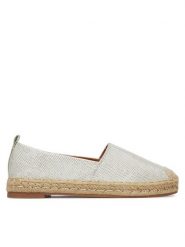 DeeZee Espadryle S289-5 Biały. Białe espadryle DeeZee, bez wzorów, z materiału, bez obcasa, bez zapięcia. Za 99.99 zł.