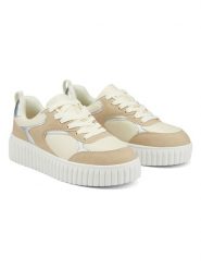 Inselhauptstadt Sneakersy w kolorze beżowym rozmiar: 41. Brązowe trampki Inselhauptstadt, bez wzorów, bez zapięcia. Za 92.42 zł.