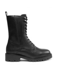Vagabond Trapery Kenova 5257-001-20 Czarny. Czarne trapery i śniegowce Vagabond Shoemakers, ze skóry. Za 769.99 zł.