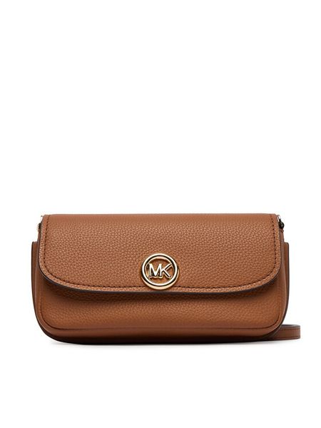 MICHAEL Michael Kors Torebka Nolita 32S6GY5C5L Brązowy. Brązowe listonoszki MICHAEL Michael Kors, bez wzorów, ze skóry, bez dodatków. Za 543.99 zł.
