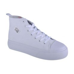 Buty sportowe do chodzenia damskie, Kappa Viska OC. Białe obuwie sportowe Kappa, z gumy, bez zapięcia, trekkingowe. Za 99.99 zł.