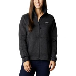 Damska bluza polarowa Columbia Weather z pełnym zamkiem błyskawicznym. Czarne bluzy Columbia, m, bez wzorów, z polaru, bez kaptura. Za 439.00 zł.