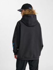 Oversizowa bluza z kapturem Hummel El Paso. Brązowe bluzy sportowe Hummel, xl, bez wzorów, z bawełny, z kapturem. Za 244.50 zł.