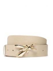 Patrizia Pepe Pasek Damski CW0471/L001-B732 Beżowy. Brązowe paski Patrizia Pepe, bez wzorów, ze skóry. Za 329.99 zł.