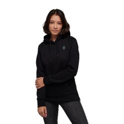 Bluza sportowa z kapturem damska Black Diamond Summit Scribble Hoody. Czarne bluzy Black Diamond, xl, bez wzorów, z kapturem. Za 403.00 zł.