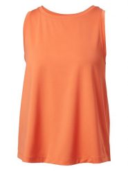Helly Hansen Top funkcyjny "Tech Split Back" w kolorze pomarańczowym rozmiar: XL. Pomarańczowe topy Helly Hansen, xl, bez wzorów, bez kołnierzyka, bez ramiączek. Za 70.90 zł.