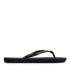 Japonki Roxy. Czarne klapki Roxy, bez zapięcia. Za 49.99 zł.