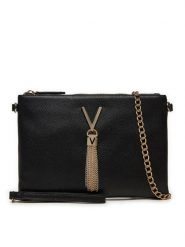 Valentino Torebka Divina VBS1R419G Czarny. Czarne torebki klasyczne Valentino, bez wzorów, ze skóry, bez dodatków. Za 239.99 zł.