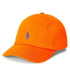 Czapka z daszkiem Polo Ralph Lauren. Brązowe czapki Polo Ralph Lauren, bez wzorów. Za 179.99 zł.