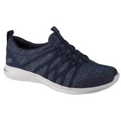 Buty sportowe Sneakersy damskie, City Pro What A Vision. Niebieskie obuwie sportowe Skechers, bez zapięcia, trekkingowe. Za 119.99 zł.