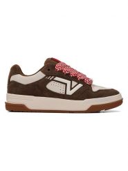 Vans Skórzane sneakersy "Upland" w kolorze brązowym rozmiar: 35. Brązowe trampki Vans, bez wzorów, bez zapięcia. Za 162.49 zł.