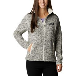Damska bluza polarowa Columbia Weather z pełnym zamkiem błyskawicznym. Brązowe bluzy Columbia, s, bez wzorów, z polaru, bez kaptura. Za 488.00 zł.