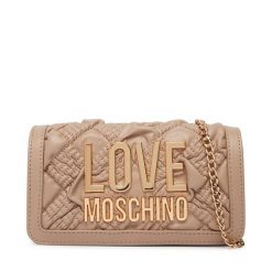 Torebka LOVE MOSCHINO. Brązowe torebki klasyczne Love Moschino, bez wzorów, bez dodatków. Za 699.99 zł.