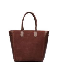 Guess Torebka HWANSS P6204 Brązowy. Brązowe shopper Guess, z aplikacjami, ze skóry, bez dodatków. Za 799.99 zł.