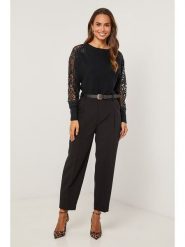 Soft Cashmere Sweter w kolorze czarnym rozmiar: 38/40. Czarne swetry Soft Cashmere, bez wzorów, z kaszmiru, bez ramiączek. Za 143.90 zł.