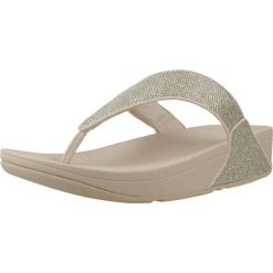 Sandały FITFLOP LULU SHIMMERGLITZ Złoty. Czerwone sandały FIT FLOP, bez wzorów, z materiału, bez obcasa, bez zapięcia. Za 272.99 zł.
