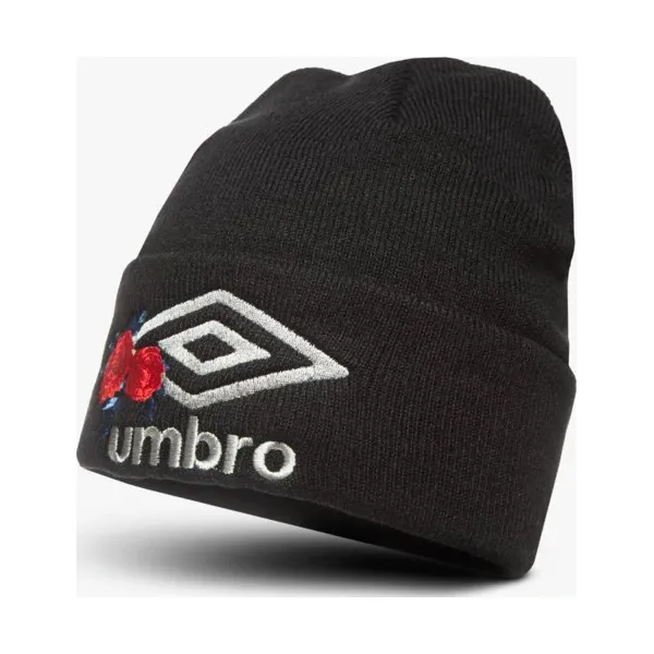 Umbro Czapka Zimowa Bresse , czarny, rozmiar ONE SIZE. Czarne czapki Umbro, z aplikacjami. W wyprzedaży za 39.99 zł.