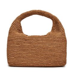 Torebka Manebi. Brązowe torebki klasyczne Manebi, bez wzorów, bez dodatków. Za 719.99 zł.