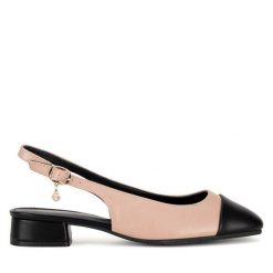 Baleriny Lasocki. Brązowe baleriny Lasocki, bez wzorów, bez obcasa. Za 169.99 zł.