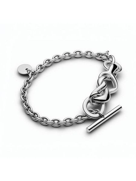 Pandora Srebrna bransoletka rozmiar: 16. Szare bransoletki Pandora, srebrne. Za 349.95 zł.