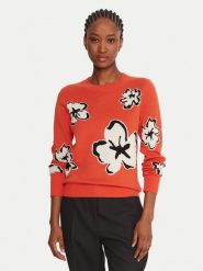 French Connection Sweter 78ZBL Pomarańczowy Regular Fit. Brązowe swetry French Connection, l, bez wzorów, z syntetyku, bez ramiączek. Za 449.99 zł.