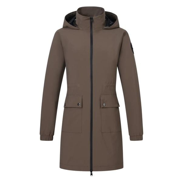 Parka dla kobiet HV Polo Caroline. Brązowe parki HV POLO, l, eleganckie, bez kaptura. Za 638.00 zł.