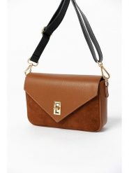 Anna Morellini Skórzana torebka "Stefanetta" w kolorze jasnobrązowym - 24 x 16 x 6,5 cm rozmiar: onesize. Brązowe torby na ramię Anna Morellini, bez wzorów, z materiału, na ramię, bez dodatków. Za 260.99 zł.