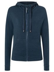 Super.natural Bluza "Solution" w kolorze granatowym rozmiar: M. Niebieskie bluzy super.natural, m, bez wzorów, z wełny, bez kaptura. Za 382.99 zł.