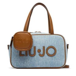 Torebka Liu Jo. Niebieskie torebki klasyczne Liu Jo, bez wzorów, bez dodatków. Za 559.99 zł.