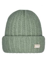 Barts Czapka "Mella" w kolorze zielonym rozmiar: onesize. Zielone czapki Barts, z aplikacjami, ze splotem. Za 135.17 zł.