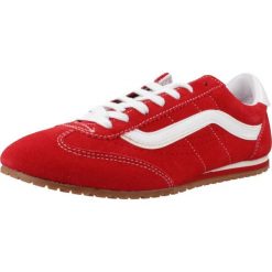 Tenisówki Vans Model Super Lowpro Kolor Czerwony. Czerwone trampki Vans, bez wzorów, z tkaniny, bez zapięcia. Za 389.99 zł.