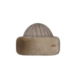 Czapka Barts Bandhat. Brązowe czapki Barts, bez wzorów, z wełny. W wyprzedaży za 178.50 zł.