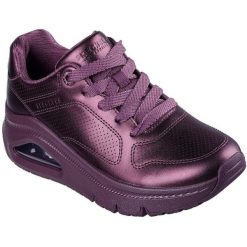 Adidasy Skechers Uno Icon - Lustrous Air, Kobiety. Fioletowe obuwie sportowe Skechers, z syntetyku, bez zapięcia. Za 490.00 zł.