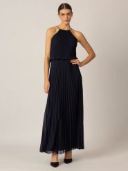 APART Sukienka w kolorze granatowym rozmiar: 36. Niebieskie sukienki Apart, bez wzorów, bez kołnierzyka, bez ramiączek, maxi. Za 308.18 zł.