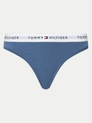 Tommy Hilfiger Figi klasyczne UW0UW03836 Niebieski. Niebieskie figi TOMMY HILFIGER, l, bez wzorów, z bawełny. Za 59.99 zł.