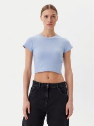 Element T-Shirt ELJKT00117 Niebieski Slim Fit. Niebieskie t-shirty Element, s, bez wzorów, z bawełny, bez kołnierzyka, bez ramiączek. Za 79.99 zł.