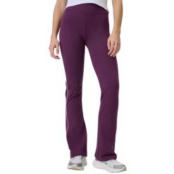 Legginsy damskie 4F CAS. Czerwone legginsy 4f, s, bez wzorów, z dzianiny, z podwyższonym stanem. Za 99.99 zł.