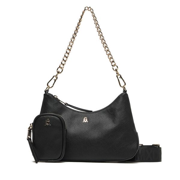 Torebka Steve Madden. Czarne torebki klasyczne Steve Madden, bez wzorów, bez dodatków. Za 339.99 zł.